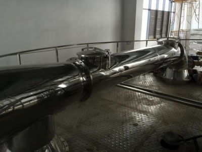 Máquina secadora atomizadora de presión